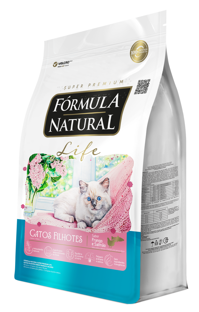 Fórmula Natural Life Filhote Frango e Salmão