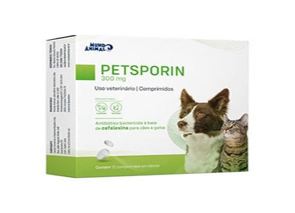 Antibiótico Inove Petsporin 300mg para Cães e Gatos