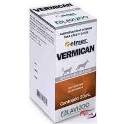 Vermífugo Inove Vermican 20ml para Cachorros