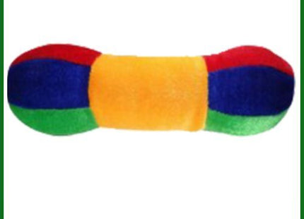 Mordedor The Pets Brasil Plush Halteres Colors para Cães