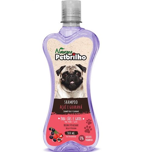 Shampoo Interbrilho Acai e Guarana para Cachorros