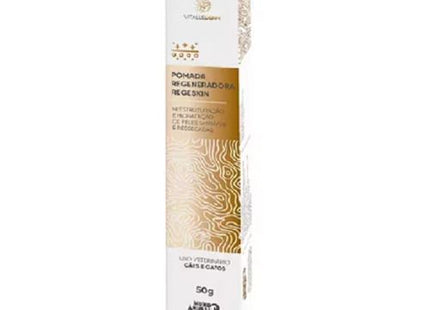 Pomada Mundo Animal Vitallederm Skinreg Regeneradora 50g para Cães e Gatos