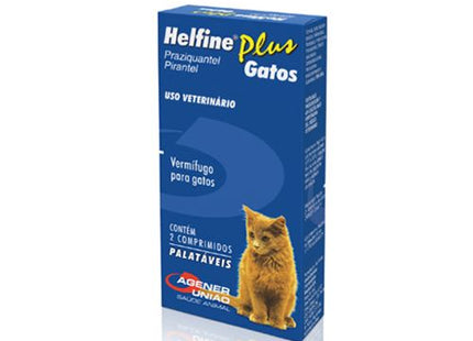 Antiparasitário Interno Helfine Plus para Gato