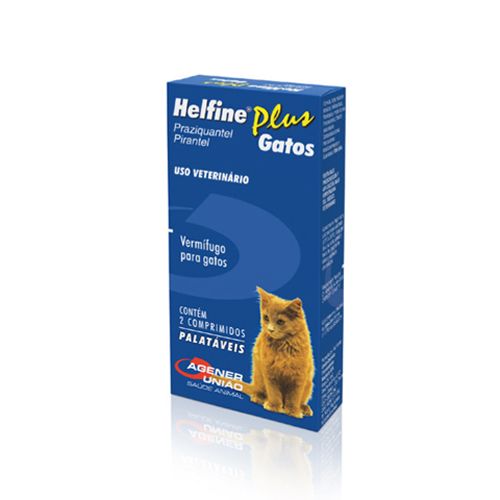 Antiparasitário Interno Helfine Plus para Gato