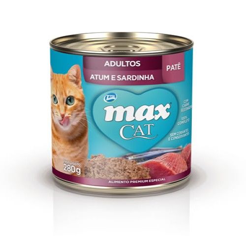 Ração Úmida Max Atum e Sardinha para Gatos