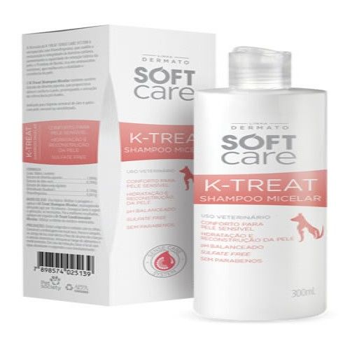 Shampoo Pet Society Soft Care K-Treat para Cachorros