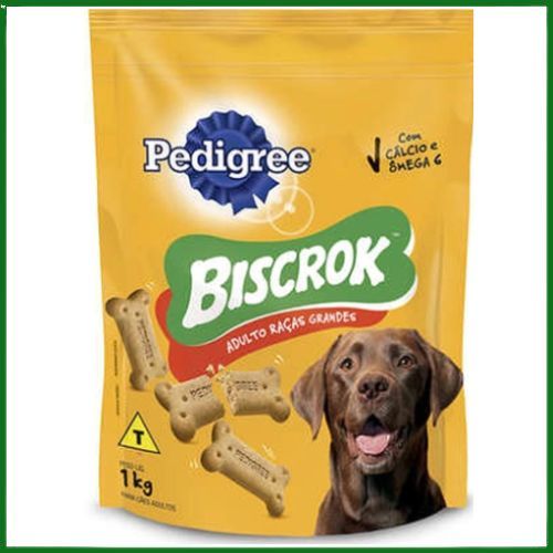 Biscoito Pedigree Biscrok para Cachorros Adultos de Porte Grande