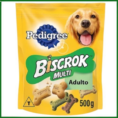 Biscoito Pedigree Biscrok para Cachorros Adultos de Porte Pequeno