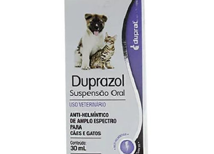 Antiparasitário Interno Duprat Duprazol Suspensão Oral para Cachorros