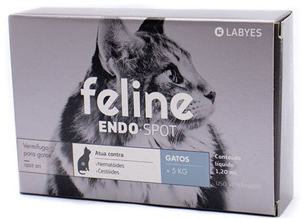 Antiparasitário Externo Feline Endospot para Gatos
