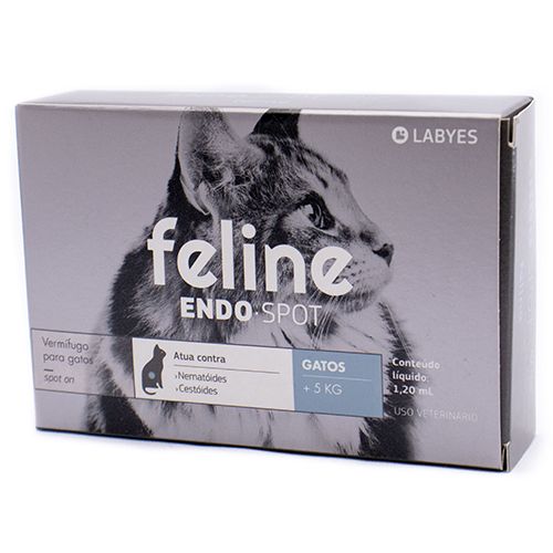 Antiparasitário Externo Feline Endospot para Gatos