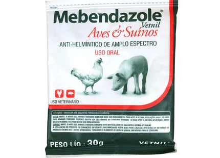 Mebendazole Aves – Anti-helmíntico de Amplo Espectro