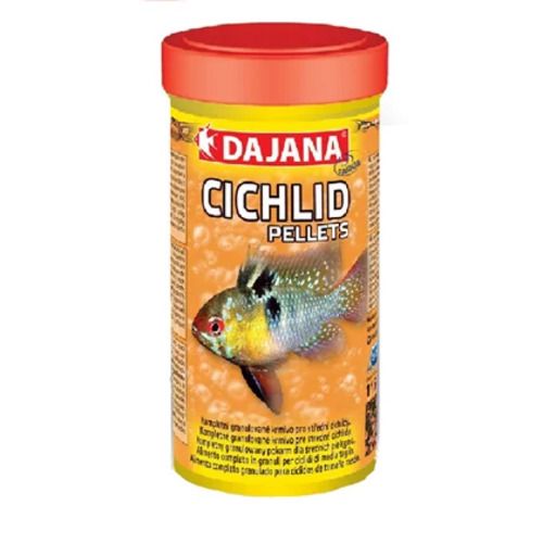 Ração Seca Dajana Cichlid Pellets para Peixes