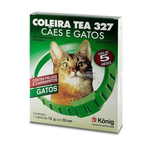 Coleira König Tea 327 para Gato