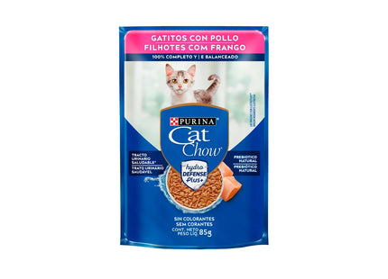 Cat Chow Sachê Filhote Frango ao Molho 85 g