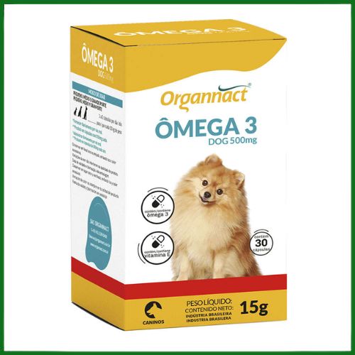 Suplemento Alimentar Organnact Omega 3 para Cachorros