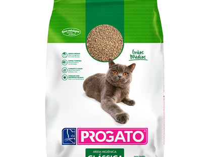 Areia Higiênica Progato Clássica Multigrãos 4 kg