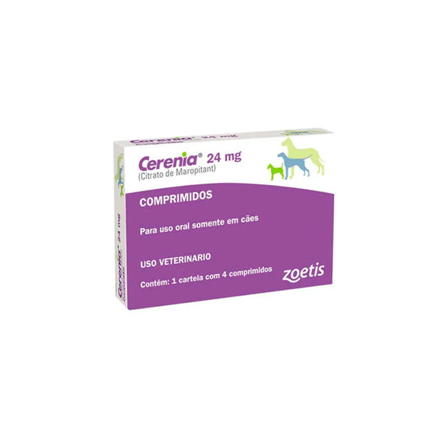 Antiemético Zoetis Cerenia 24mg para Cachorros