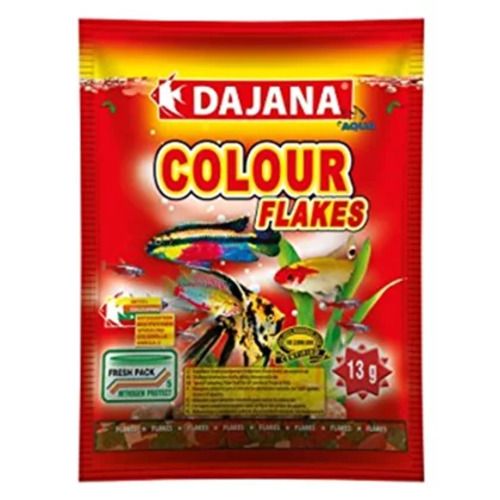 Ração Seca Dajana Color Flakes para Peixes