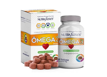 Nutrafases Ômega 3 Suplemento Alimentar para Cães