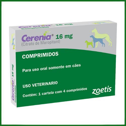 Antiemético Zoetis Cerenia 16mg para Cães