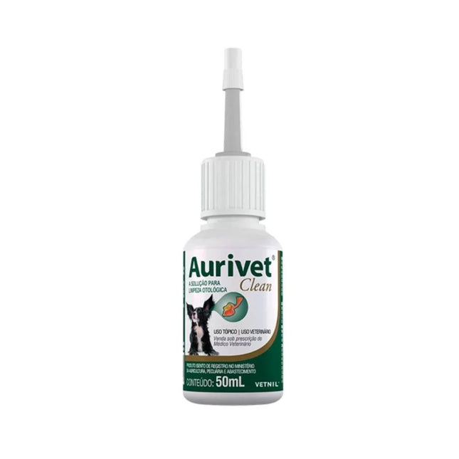 Aurivet® Clean Solução para Limpeza Otológica