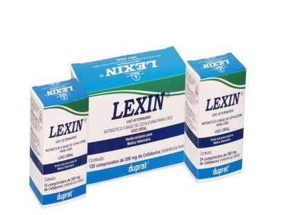 Antibiótico Duprat Lexin 300mg para Cães e Gatos
