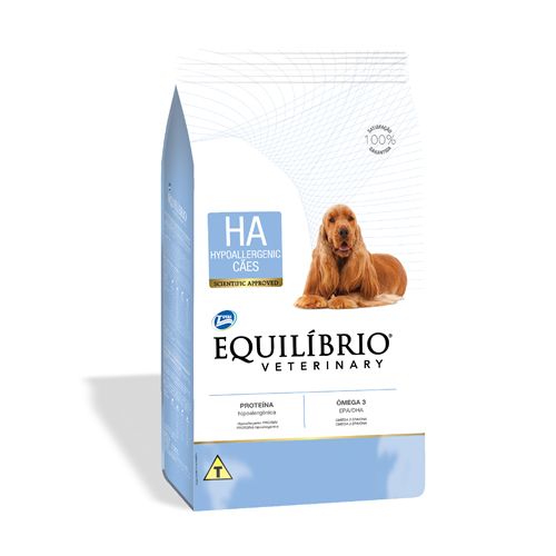 Ração Seca Equilibrio Vet Hypoallerg para Cachorros Adultos