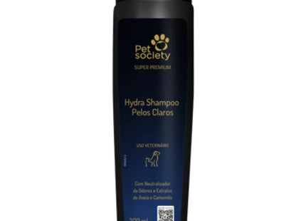 Shampoo Pet Society Pelos Claros Super Premium 300 mL