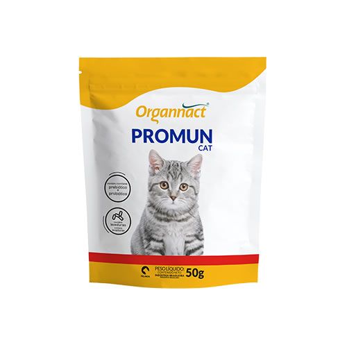 Suplemento Alimentar Organnact Promun para Gatos
