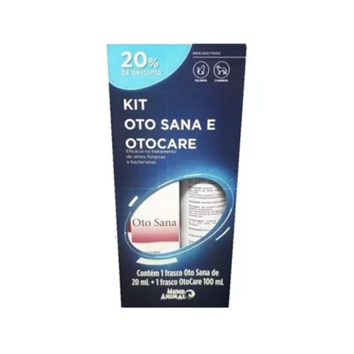 Produto Otológico Inove Oto Sana para Cachorros e Gatos
