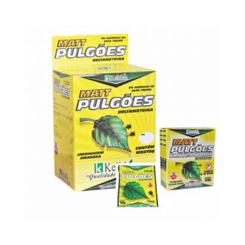 Antiparasitário Externo Kelldrin Matt Pulgoes 10g para Cães