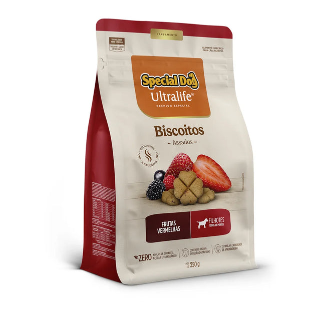 Special Dog Ultralife Biscoitos Filhotes Frutas Vermelhas