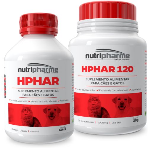 Antibiótico Hphar Suspensão 60ml para Cães e Gatos