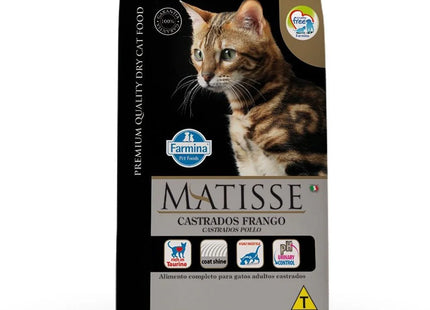 Ração Matisse Castrados para Gatos Adultos