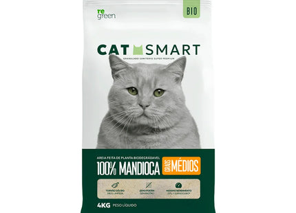 Areia Higiênica Cat Smart Bio Media