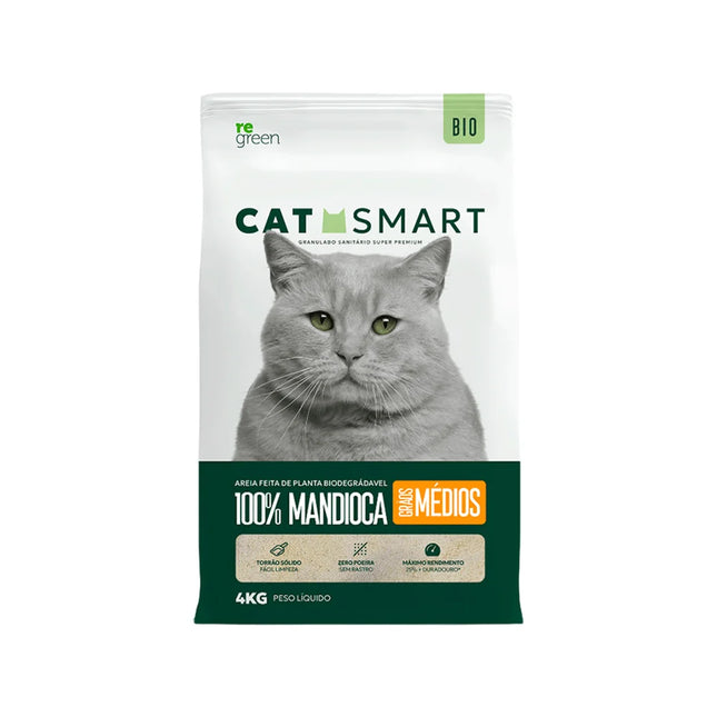 Areia Higiênica Cat Smart Bio Media