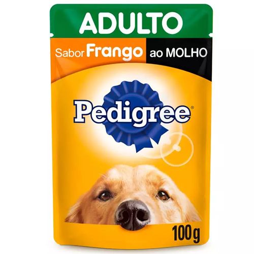 Ração Úmida Pedigree Frango em Molho para Cachorros Adultos de Porte Médio e Grande