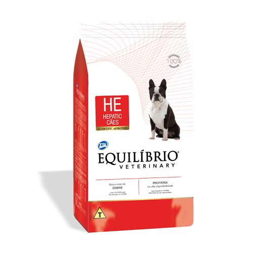 Ração Seca Medicamentosa Equilibrio Vet Hepatic para Cachorros