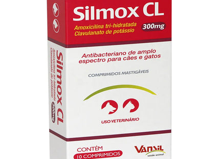 Antibiótico Suprimed Silmox Cl 300mg para Cães e Gatos