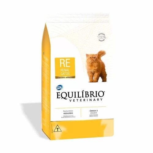 Ração Seca Medicamentosa Equilibrio Vet Renal para Gatos