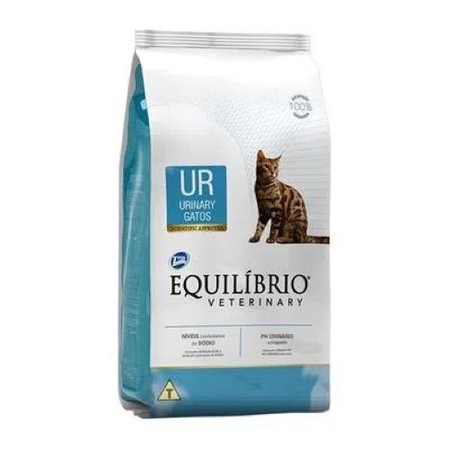 Ração Seca Medicamentosa Equilibrio Vet Urinary para Gatos