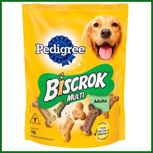 Biscoito Pedigree Biscrok Multi para Cachorros Adultos