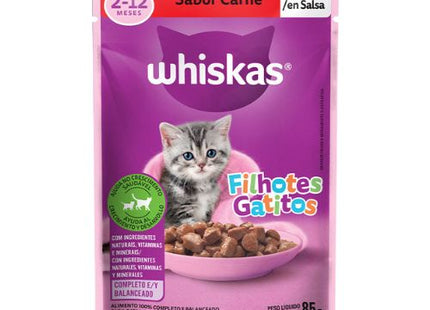 Ração Úmida Whiskas para Gatos Filhotes