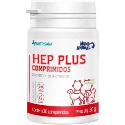 Hepatoprotetor Nutrisana Hep Plus para Cães e Gatos