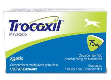 Anti-inflamatório Zoetis Trocoxil 75mg para Cães