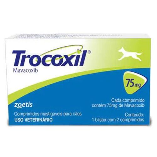 Anti-inflamatório Zoetis Trocoxil 75mg para Cães