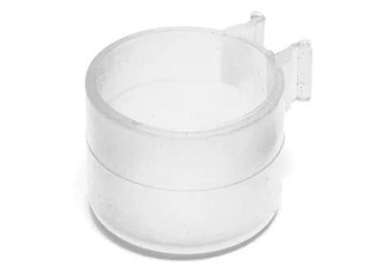 Comedouro Plast Pet Porta Vitamina Redondo para Pássaros