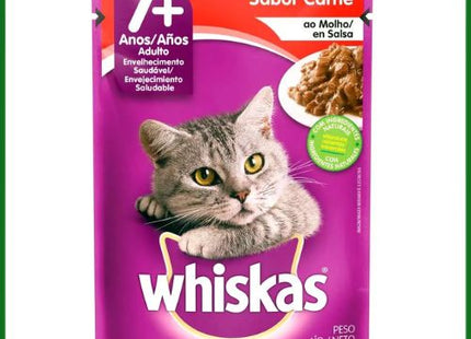 Ração Úmida Whiskas para Gatos Sênior