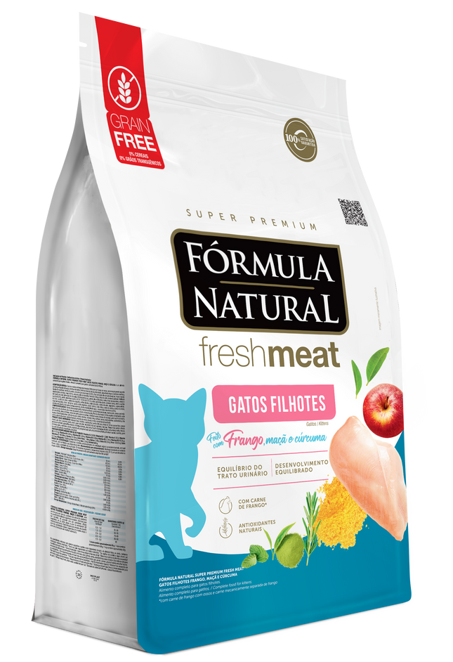 Fórmula Natural Fresh Meat Gato Filhote 10,1 kg – Frango, Maçã & Cúrcuma